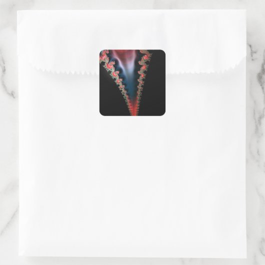 Mandelbrot Zip Sticker (Tasche)