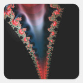 Mandelbrot Zip Sticker (Vorderseite)