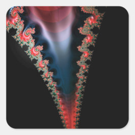 Mandelbrot Zip Sticker