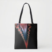 Mandelbrot Zip Tote Bag Tasche (Vorderseite)