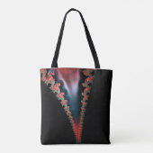 Mandelbrot Zip Tote Bag Tasche (Rückseite)