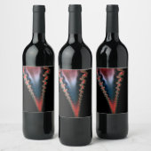 Mandelbrot Zip Wine Labels Weinetikett (Flaschen)