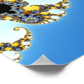 Mandelbrot Zoom D02 Poster (Ecke)