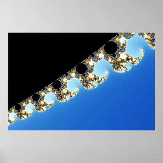 Mandelbrot Zoom D02 Poster (Vorne)