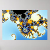 Mandelbrot Zoom D03 Poster (Vorne)