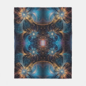 Mandelbrotmotive wirbeln fleecedecke (Vorderseite)