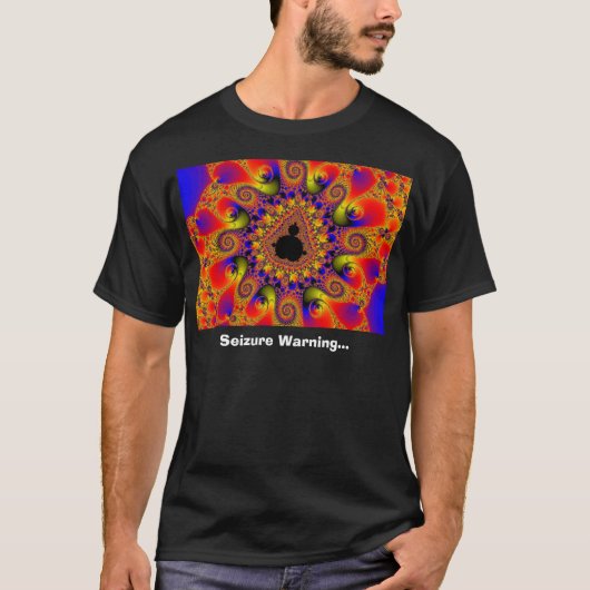 Mandelbrots Fadenkreuze T-Shirt (Vorderseite)
