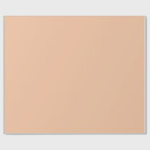 Mandelcreme in schlichtem Beige Geschenkpapier (Flach)