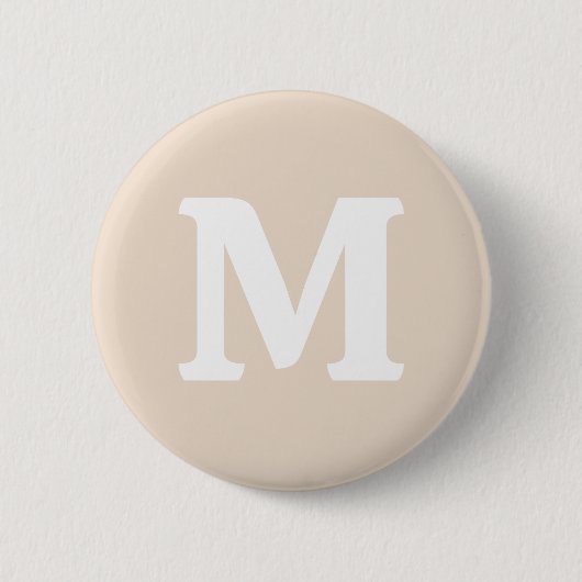 Mandelfarbe Button (Vorderseite)