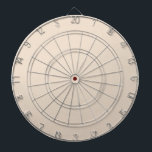 Mandelfarbe Dartscheibe<br><div class="desc">Mandelfarben. Moderne Farbe.</div>