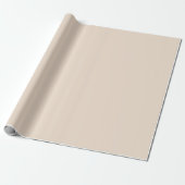 Mandelfarbe Geschenkpapier (Ungerollt)