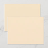 Mandelfarbe Postkarte (Vorne/Hinten)
