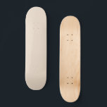Mandelfarbe Skateboard<br><div class="desc">Mandelfarben. Moderne Farbe.</div>