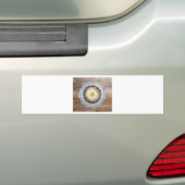 Mandelkuchen aus rustikalem Holz Autoaufkleber (Auf Auto)