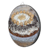 Mandelkuchen Dartscheibe (Vorderseite rechts)