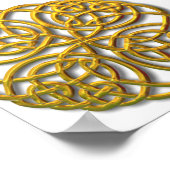 Mandella gold poster (Ecke)