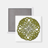 Mandella green magnet (Vorderseite/Rückseite)