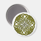 Mandella green magnet (Vorderseite/Rückseite)