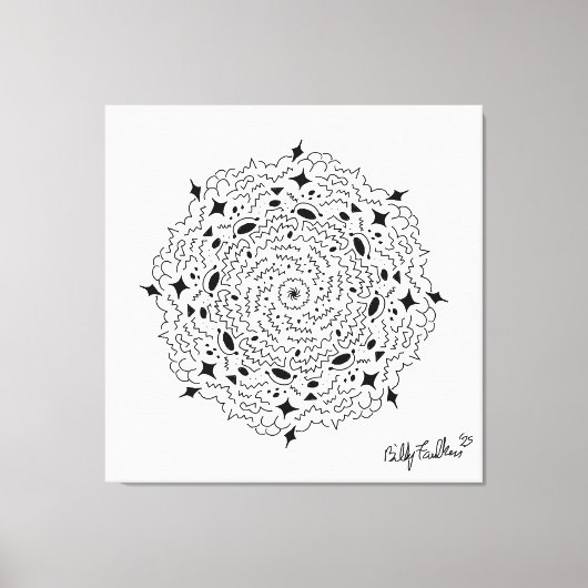 Mandella Leinwanddruck (Vorderseite)