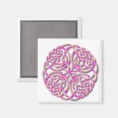 Mandella pink magnet (Vorderseite/Rückseite)