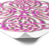 Mandella pink poster (Ecke)