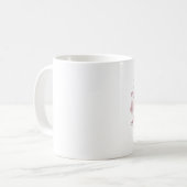 Mandella rosa kaffeetasse (Vorderseite Links)