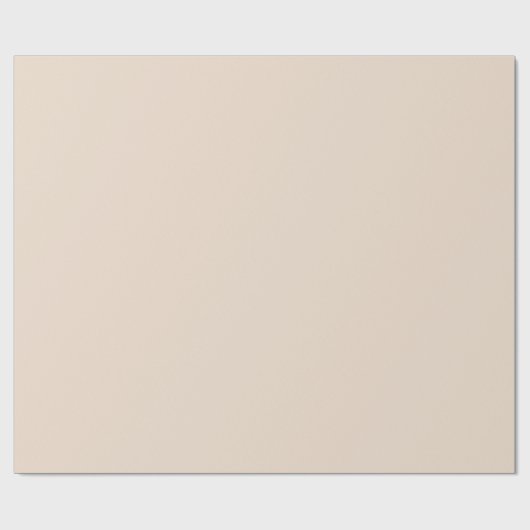 Mandeln (feste Farbe) Geschenkpapier (Flach)