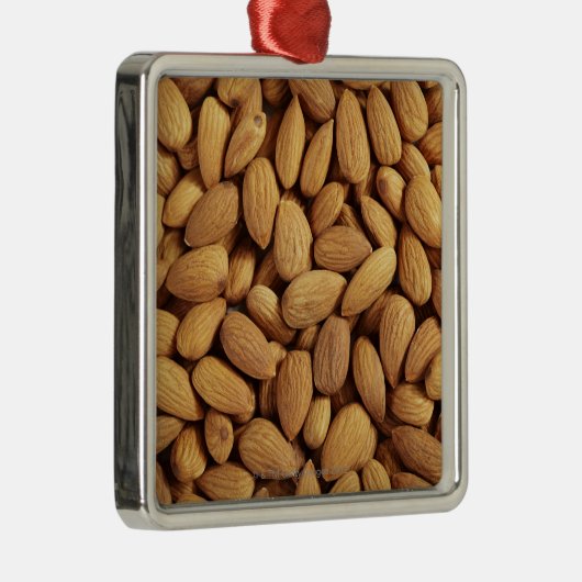 Mandeln Silbernes Ornament (Rechts)