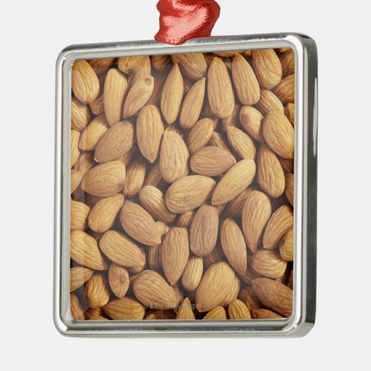 Mandeln Silbernes Ornament (Links)