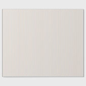 Mandeln und weiße Streifen Geschenkpapier (Flach)