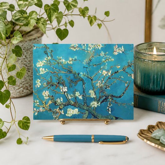 Mandelnblüten Postkarte