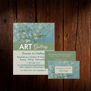 Mandelnblüten, Van Gogh, Kunsthändler, Galerie Flyer