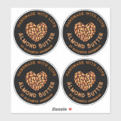 Mandelprodukt Aufkleber (Blatt)