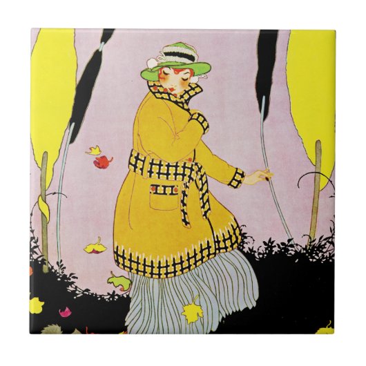 Mandel's Magazine Fliese (Vorderseite)