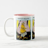 Mandel's Magazine Zweifarbige Tasse (Links)