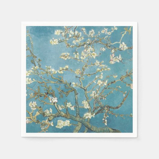Mandelsblüte serviette (Vorderseite)