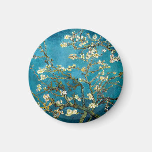 Mandelzweige in Blüte Magnet