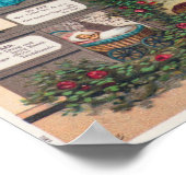 "Mandens Alder" - "Das Zeitalter des Menschen" Poster (Ecke)