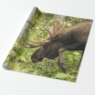 Mandering Moose Geschenkpapier