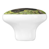 Mandering Moose Keramikknauf (Seitenansicht)