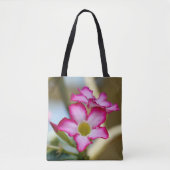 Mandevilla Blume Tote Bag Tasche (Vorderseite)