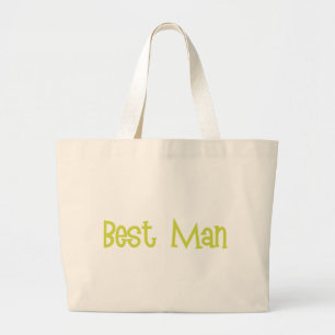 Mandi-BestMan-Ylw Jumbo Stoffbeutel