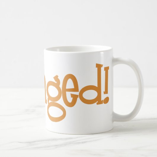 Mandi-Verlobt-Orng Kaffeetasse (Rechts)
