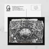 Mandible Death Operator von Brian Benson Postkarte (Vorne/Hinten)