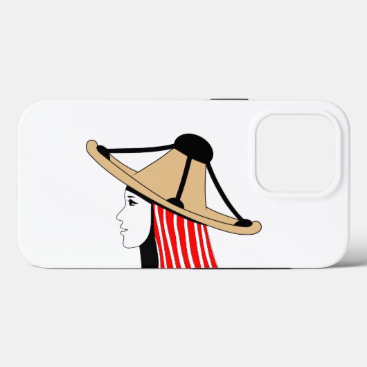 Mandil w Chachiya: Symbole der Jebala-Identität Case-Mate iPhone Hülle (Rückseite (Horizontal))