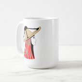 Mandil w Chachiya: Symbole der Jebala-Identität Kaffeetasse (Vorderseite Links)