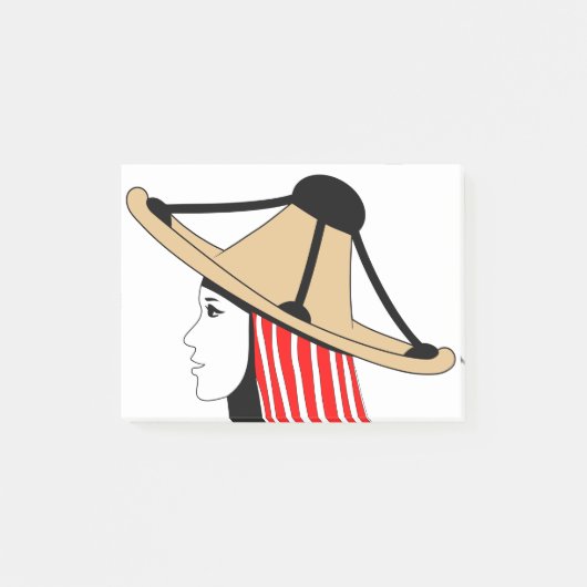 Mandil w Chachiya: Symbole der Jebala-Identität Post-it Klebezettel (Vorderseite)