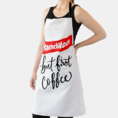 MANDILON, ABER ERSTER KAFFEE SCHÜRZE (InSitu)