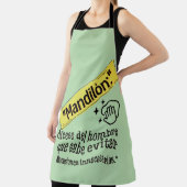 MANDILON DISECCE DE HOMBRE QUE SABE EVITAR PROBLEM SCHÜRZE (InSitu)