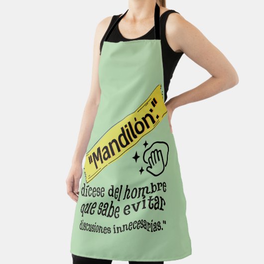 MANDILON DISECCE DE HOMBRE QUE SABE EVITAR PROBLEM SCHÜRZE (InSitu)